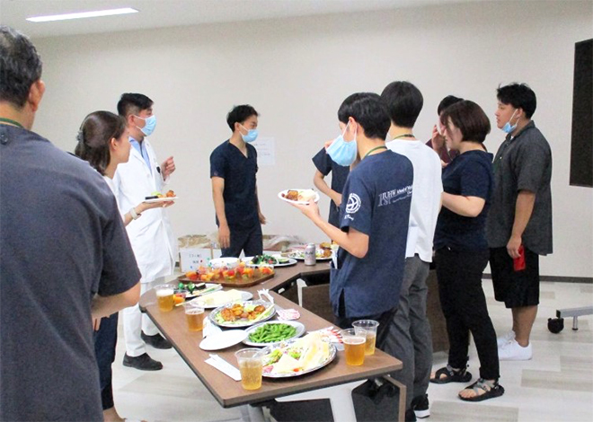 麻酔科・救急科プログラム説明会の様子