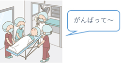 手術が始まるまで