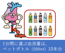 心臓はとても働き者