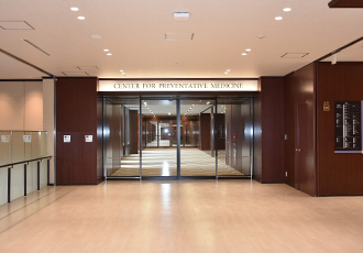検診棟2F 予防医学センター入り口