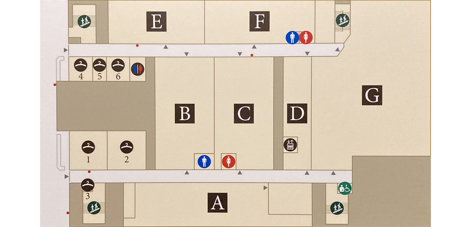 予防医学センター・人間ドックフロアマップ